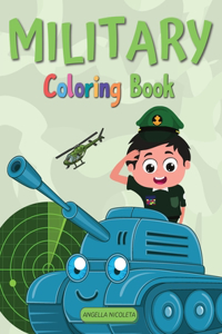 Military Coloring Book