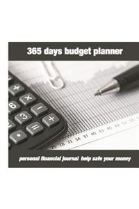 365 Days Budget Planner