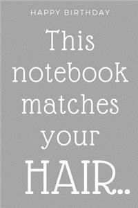 This Notebook Matches Your Hair