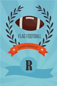Thick Journal - Back To School Stationery Supplies (119 Pages) - Flag Football