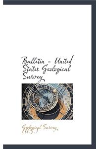 Bulletin - United States Geological Survey