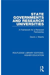 State Governments and Research Universities