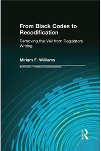 From Black Codes to Recodification