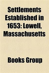 Settlements Established in 1653