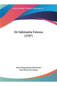 de Substantia Extensa (1707)
