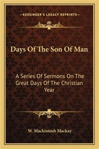 Days of the Son of Man