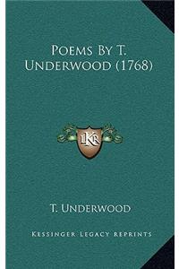 Poems by T. Underwood (1768)