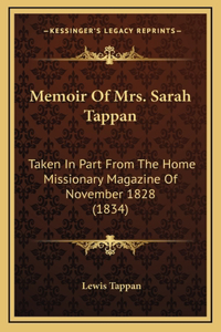 Memoir of Mrs. Sarah Tappan