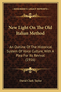 New Light On The Old Italian Method