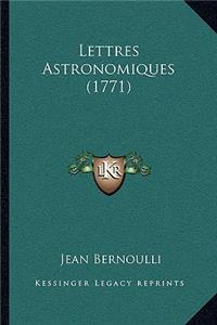 Lettres Astronomiques (1771)