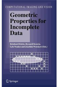 Geometric Properties for Incomplete Data