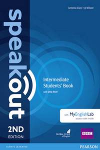 Speakout Intermediate 2nd Edition Students' Book with DVD-ROM and MyEnglishLab Access Code Pack