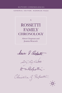 Rossetti Family Chronology