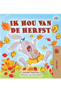 I Love Autumn (Dutch Book for Kids)