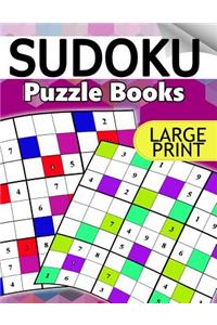 Sudoku Puzzle Books LARGE Print