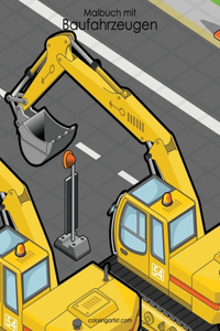 Malbuch mit Baufahrzeugen 1