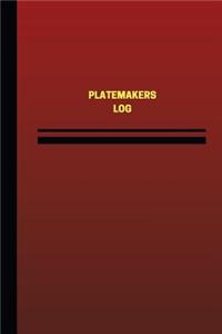 Platemakers Log (Logbook, Journal - 124 pages, 6 x 9 inches)
