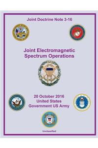 Joint Doctrine Note JDN 3-16 Joint Electromagnetic Spectrum Operations 20 October 2016pectrum Operations 20 Octobe