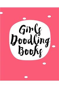 Girls Doodling Books