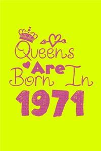 Queens Are Born In 1971 Notebook