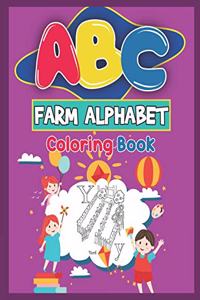 ABC Farm Alphabet Coloring Book