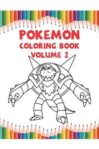 Pokemon Coloring Book Volume 2