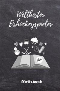 Weltbester Eishockeyspieler Notizbuch