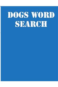 Dogs word search