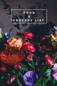 Food & Grocery List Checklist