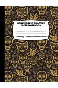 Handwriting Practice Paper Notebook Primary Composition Notebook