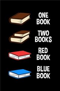 One Book Two Books Red Book Blue Book
