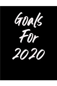 Goals For 2020