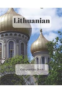 Lithuanian Composition Book