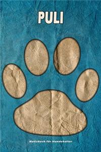 Puli Notizbuch für Hundehalter