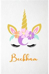 Beckham A5 Lined Notebook 110 Pages