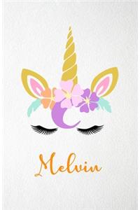 Melvin A5 Lined Notebook 110 Pages