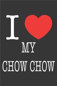 I Heart My Chow Chow Notebook