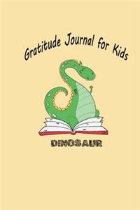 Gratitude Journal For Kids Dinosaur