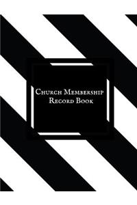 Church Membership Record Book