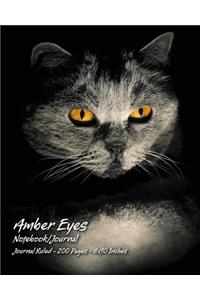 Amber Eyes - Notebook/Journal