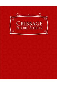 Cribbage Score Sheets