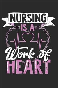 Nurse Journal Nursing Is a Work of Heart