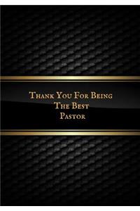 Thank You for Being the Best Pastor