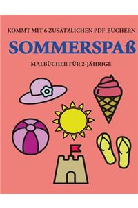 Malbücher für 2-Jährige (Sommerspaß)