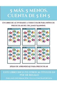Hojas de aprendizaje para preescolar (Fichas educativas para niños)