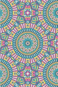 Bullet Journal Notebook Mandalas Pattern 7