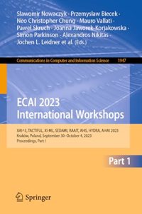 Artificial Intelligence. ECAI 2023 International Workshops