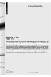 BauKultur in Wien 1938–1959