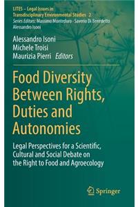 Food Diversity Between Rights, Duties and Autonomies