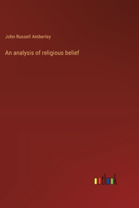 analysis of religious belief